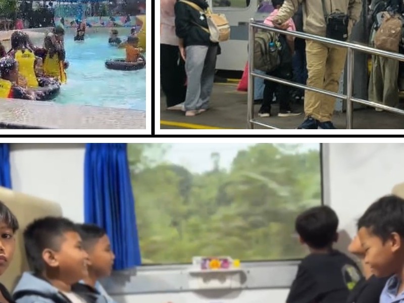Serunya Wisata Edukasi SDN 1 Gunung Malang: Menjelajahi Jalur Rel Jember-Banyuwangi Bersama PT KAI