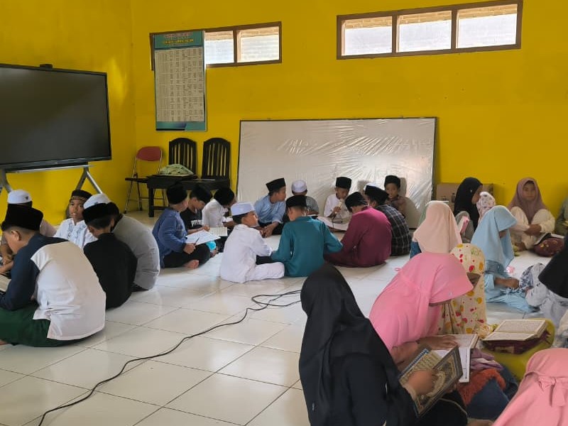 Pesantren Kilat Ramadhan SDN 1 Gunung Malang Diisi Tadarus dan Ceramah Agama
