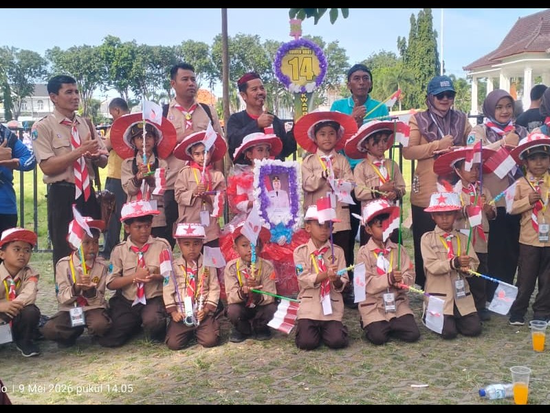 Pesta Siaga Kabupaten Situbondo 2026, Ratusan Pramuka Siaga Padati Alun-Alun Kota